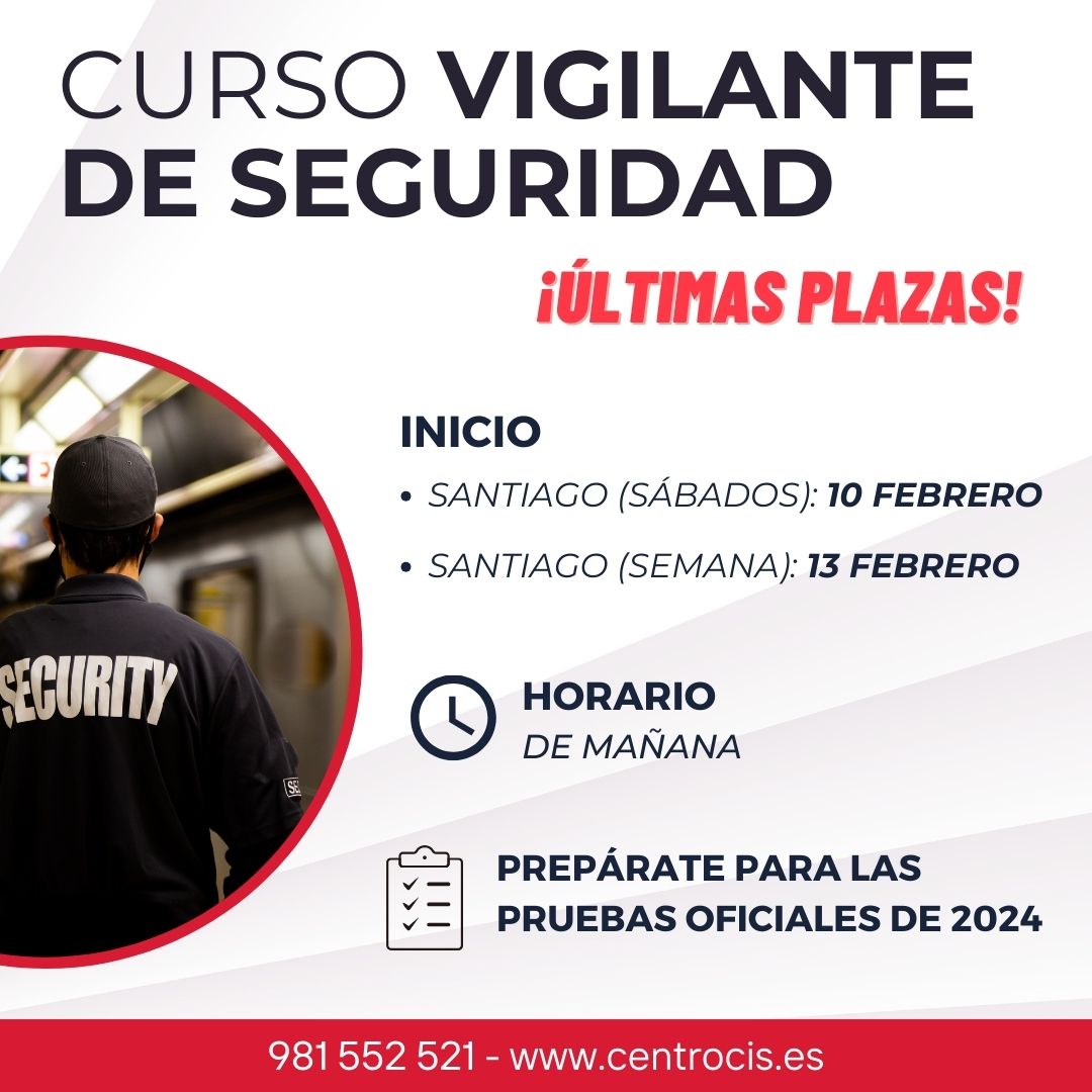 Curso Vigilante de Seguridad en Madrid y Valladolid - ALISTE FORMACIÓN